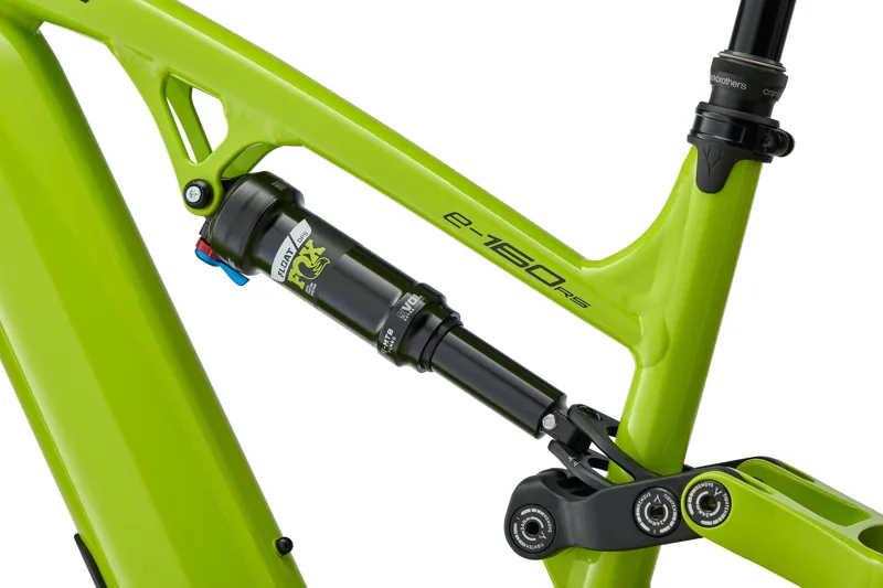 Whyte E-160 RS Mx Electric Mountain Bike 2023 in Lime Green-9